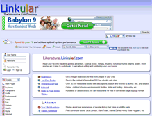 Tablet Screenshot of literature.linkular.com