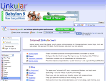 Tablet Screenshot of internet.linkular.com